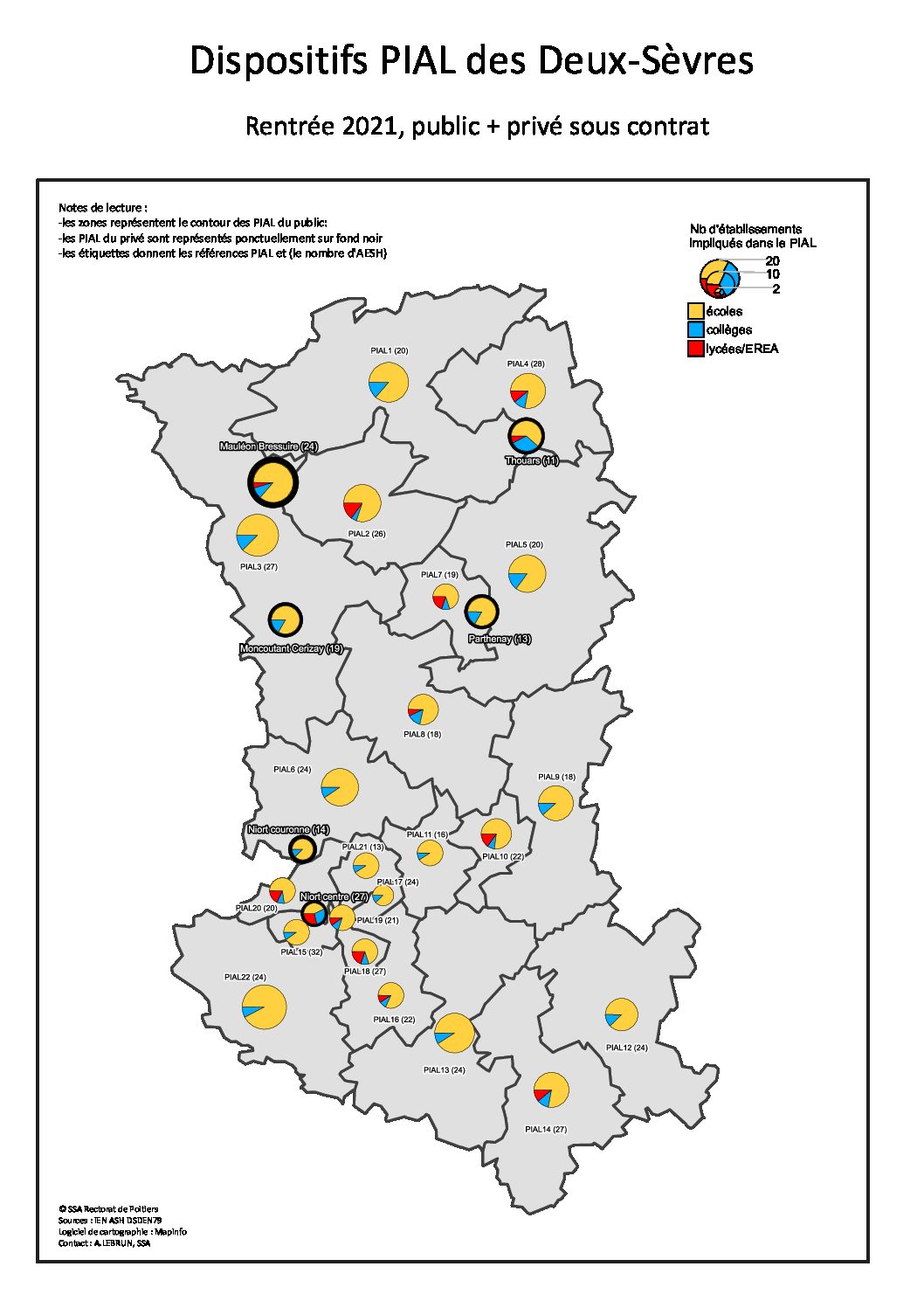 Les PIAL dans le département